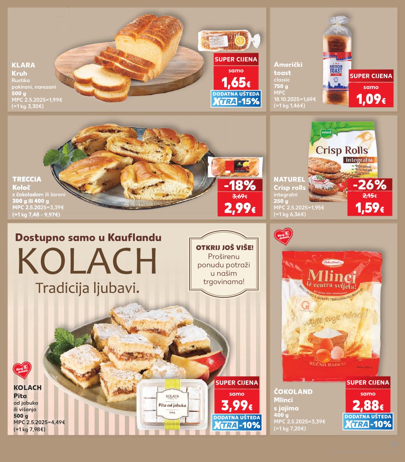 Kaufland katalolg Akcija 28.10. - 03.11.2026.