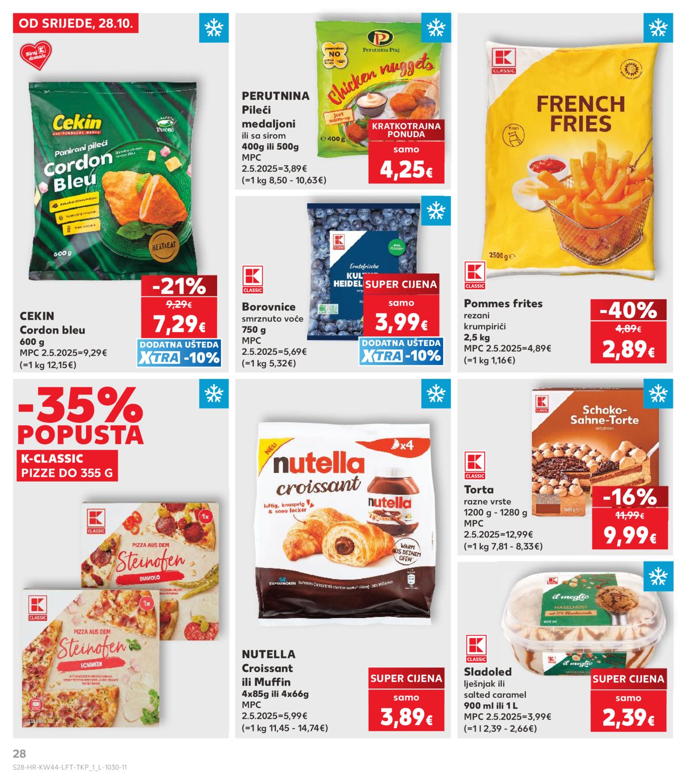 Kaufland katalolg Akcija 28.10. - 03.11.2026.