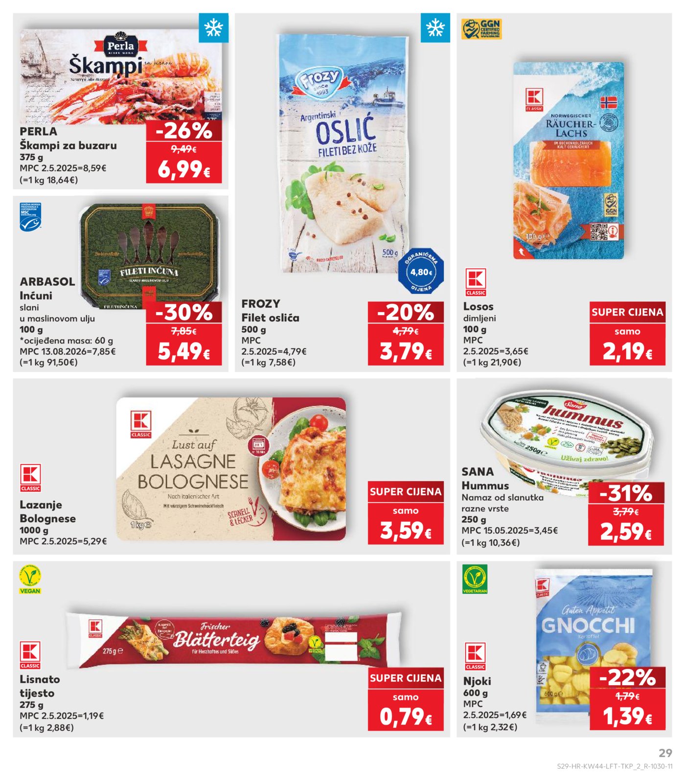 Kaufland katalolg Akcija 28.10. - 03.11.2026.