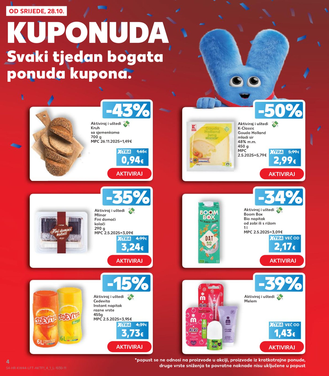 Kaufland katalolg Akcija 28.10. - 03.11.2026.