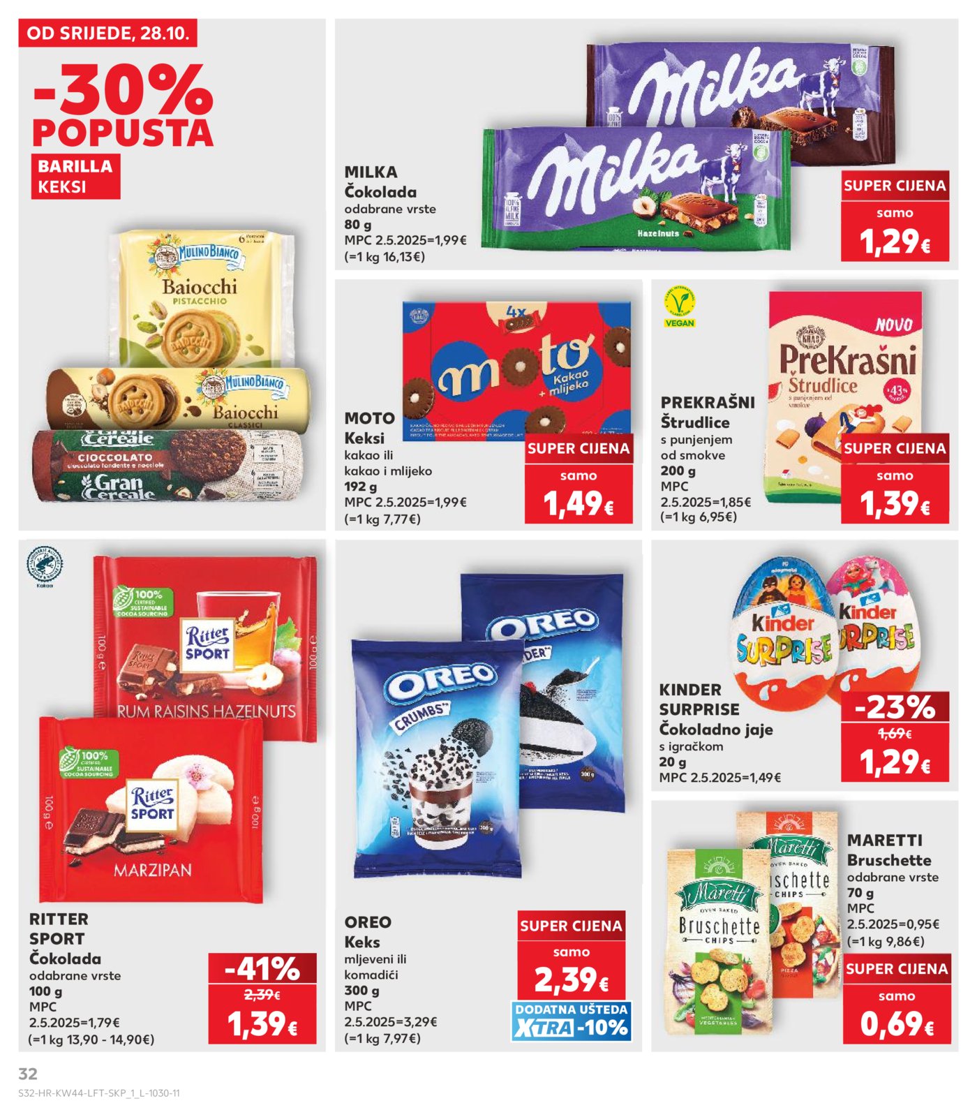 Kaufland katalolg Akcija 28.10. - 03.11.2026.