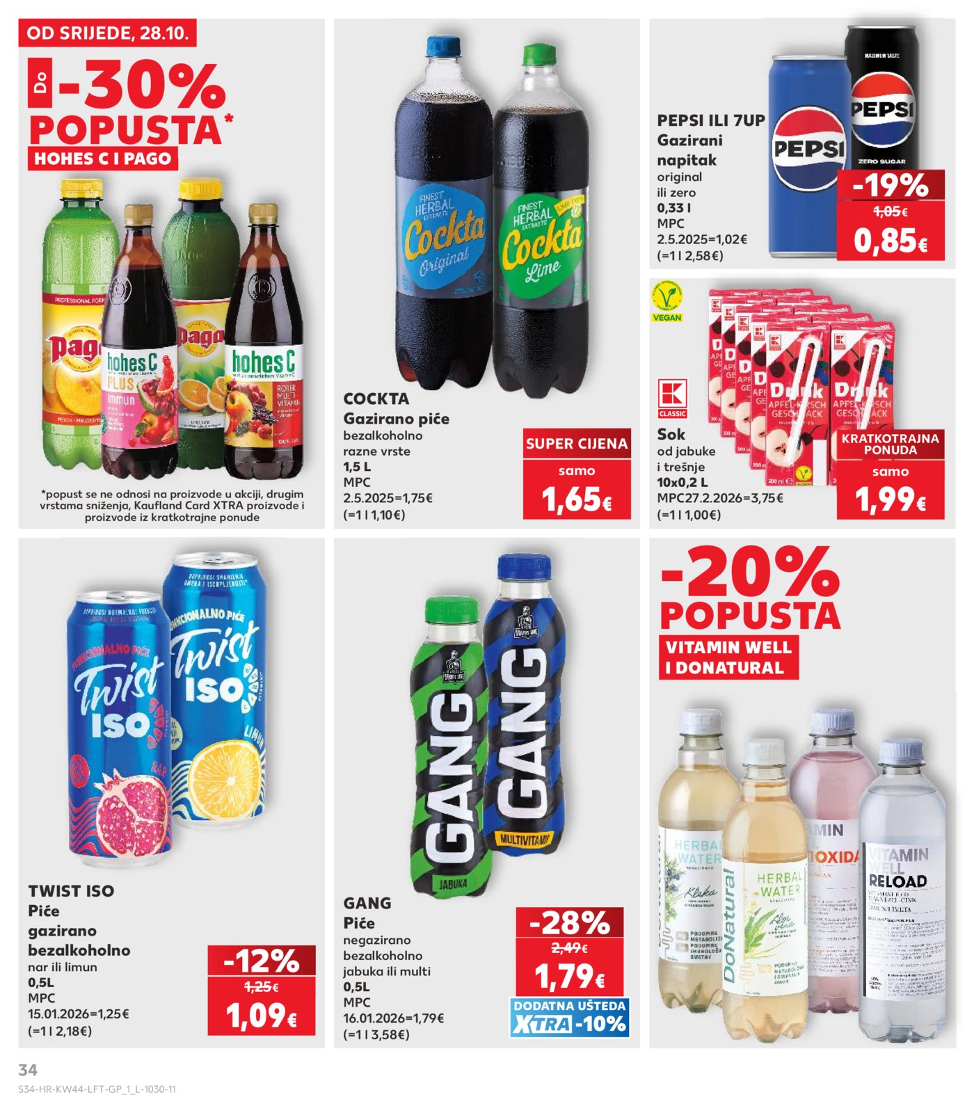 Kaufland katalolg Akcija 28.10. - 03.11.2026.