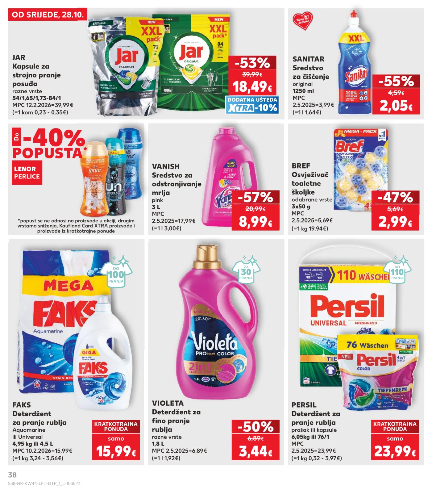 Kaufland katalolg Akcija 28.10. - 03.11.2026.