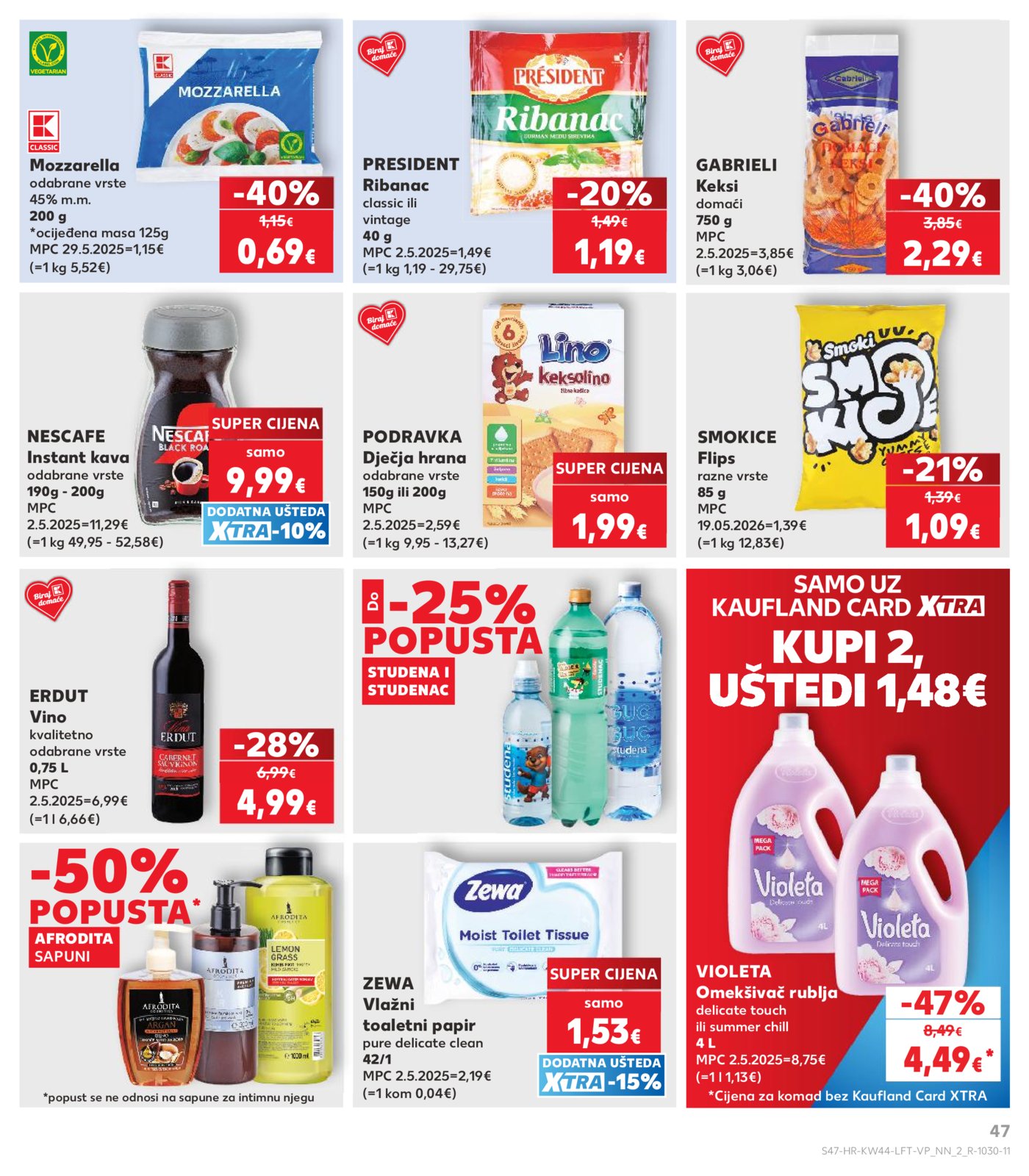 Kaufland katalolg Akcija 28.10. - 03.11.2026.
