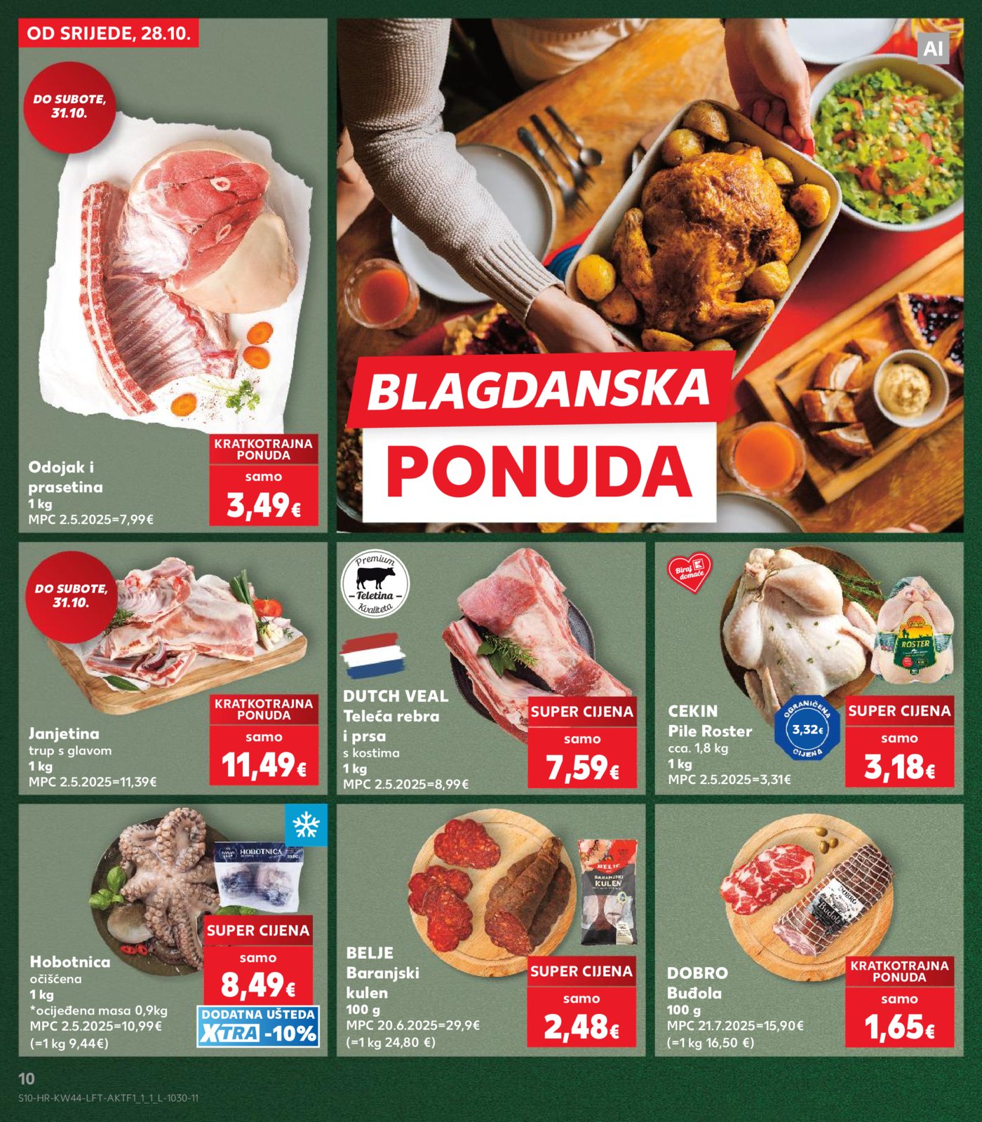 Kaufland katalolg Akcija 28.10. - 03.11.2026.