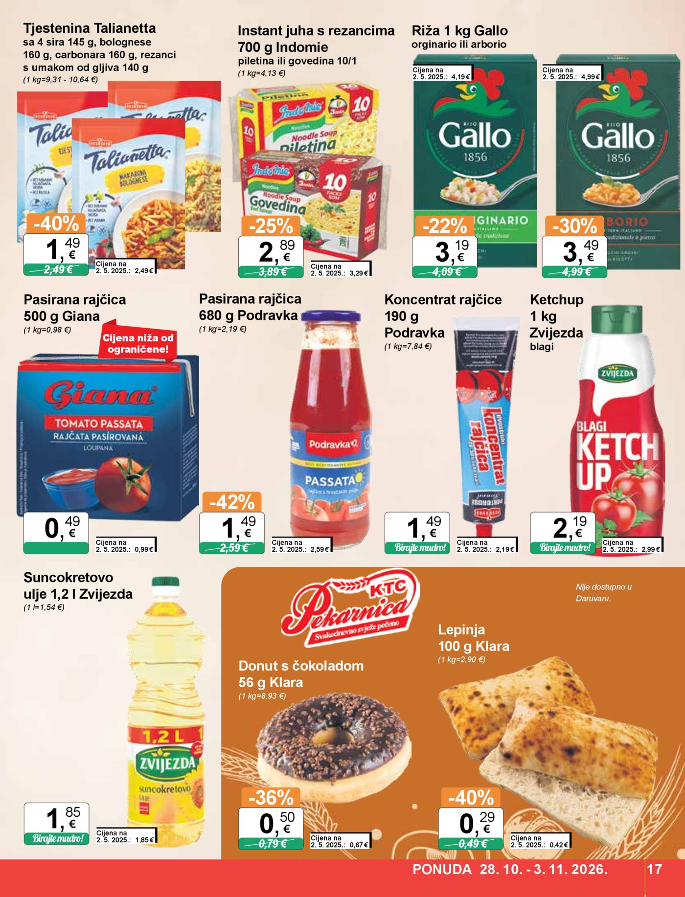 KTC katalog Akcija 28.10. - 03.11.2026.
