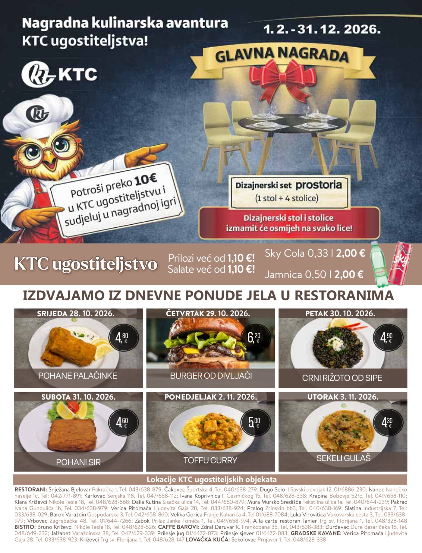 KTC katalog Akcija 28.10. - 03.11.2026.