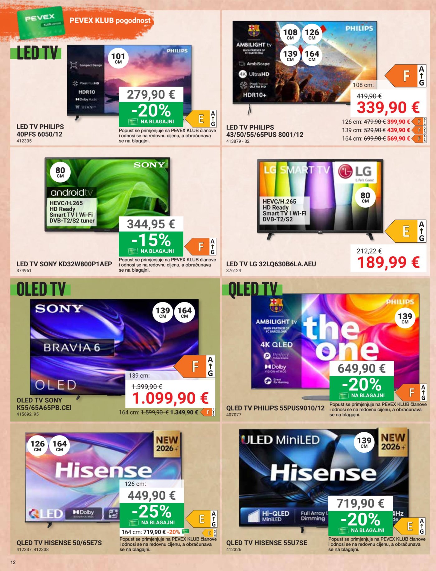 Pevex katalog Akcija 22.10. - 17.11.2026.