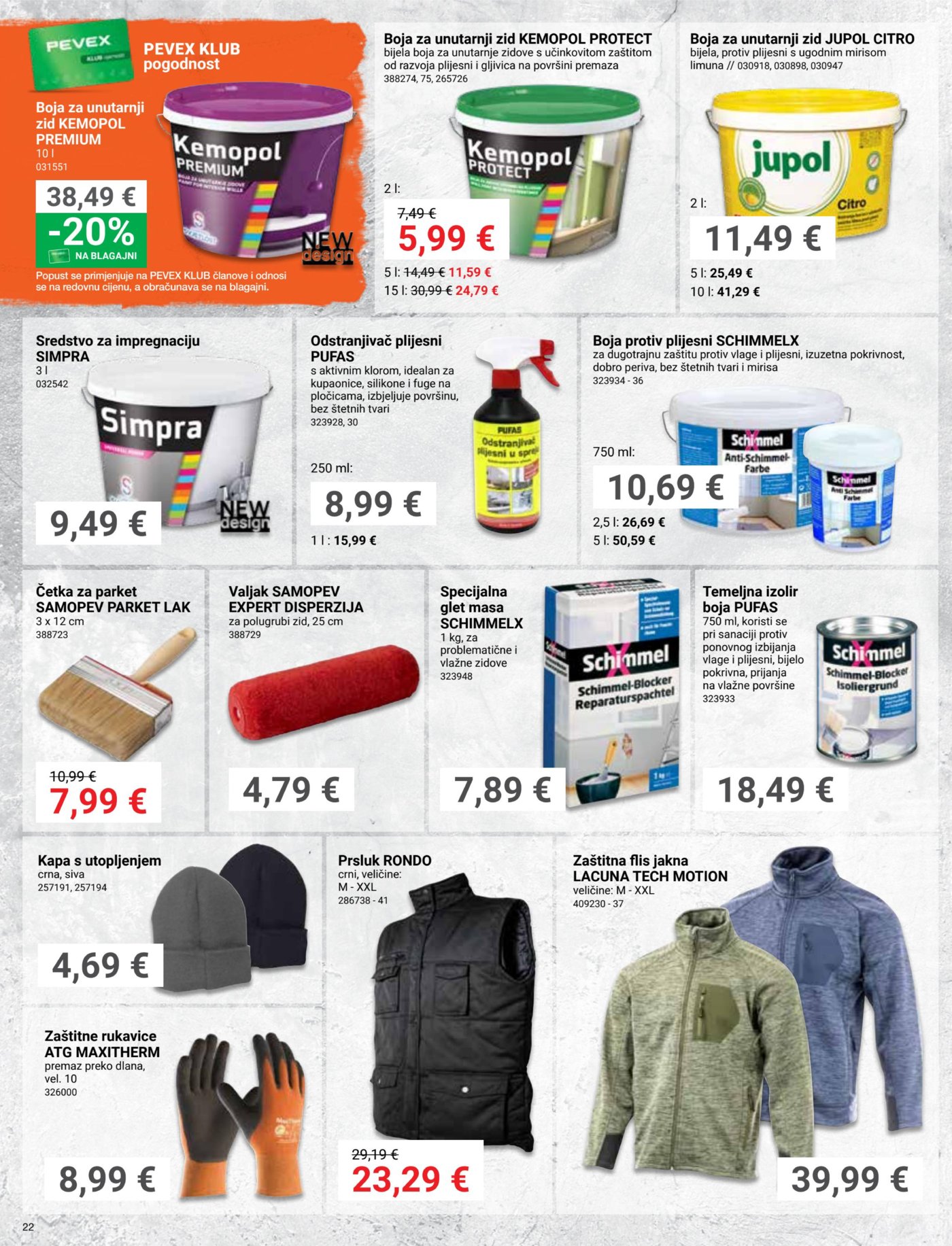 Pevex katalog Akcija 22.10. - 17.11.2026.