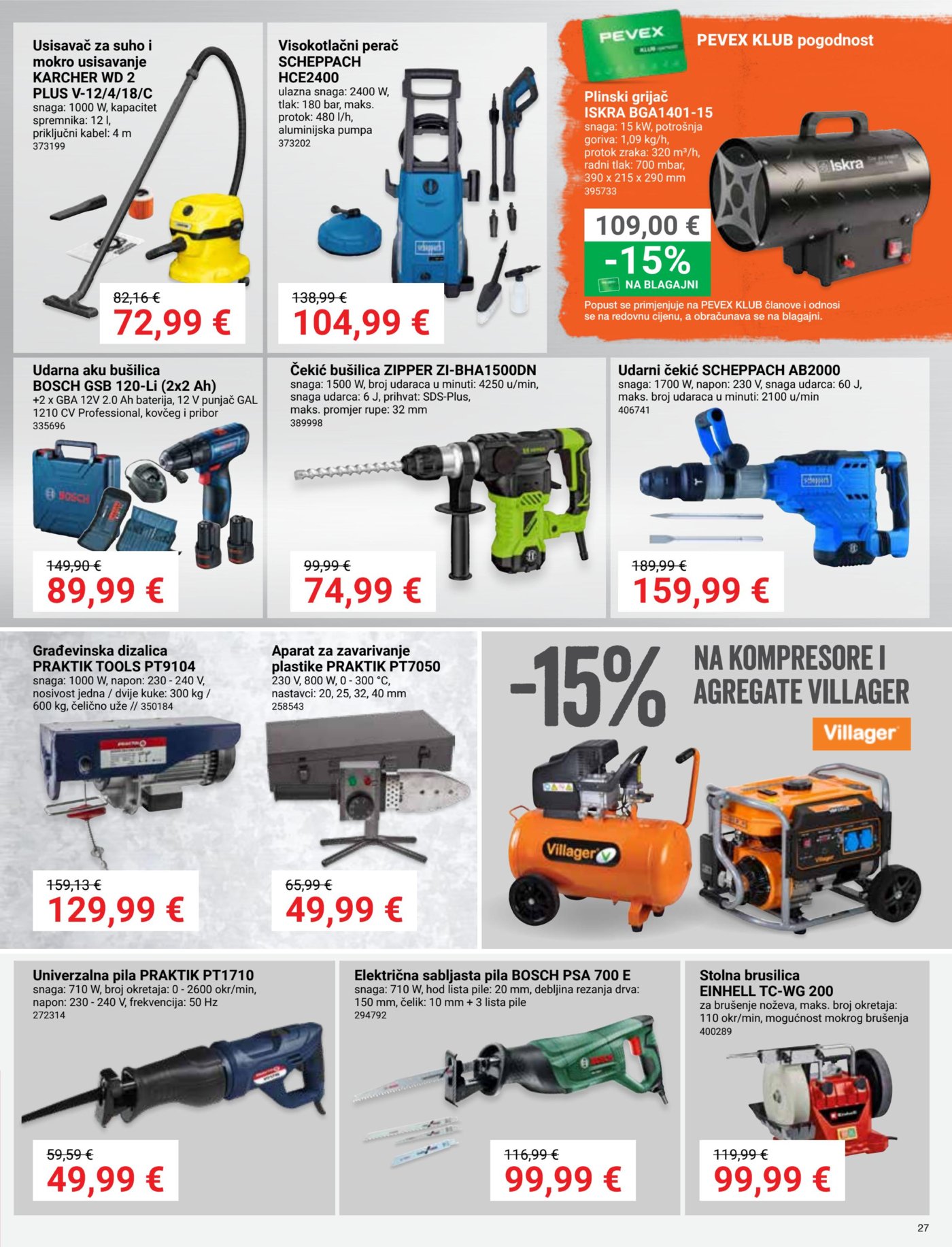 Pevex katalog Akcija 22.10. - 17.11.2026.