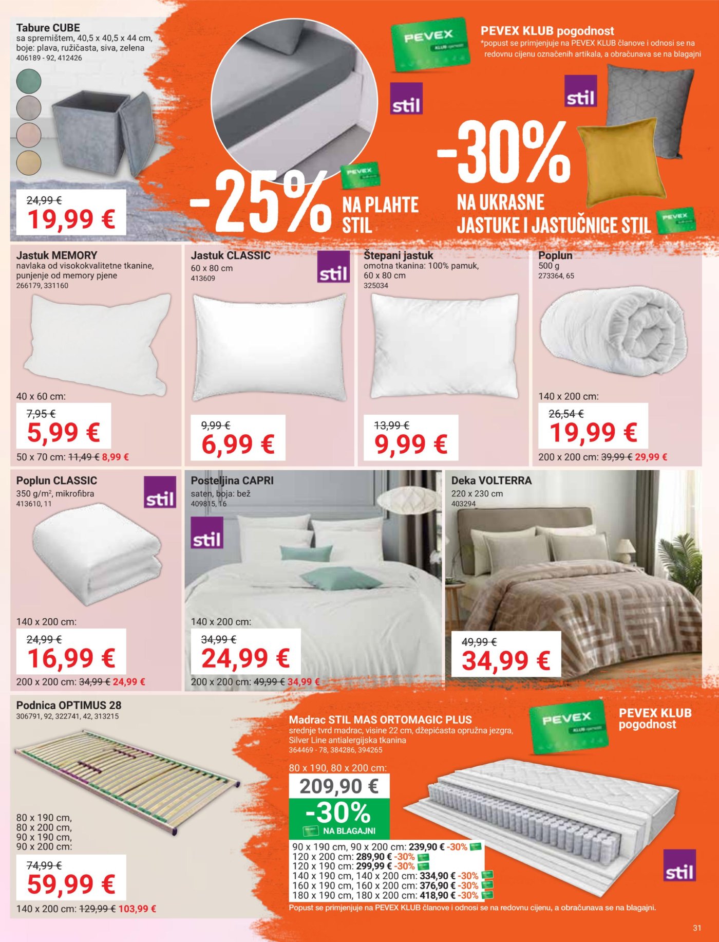 Pevex katalog Akcija 22.10. - 17.11.2026.