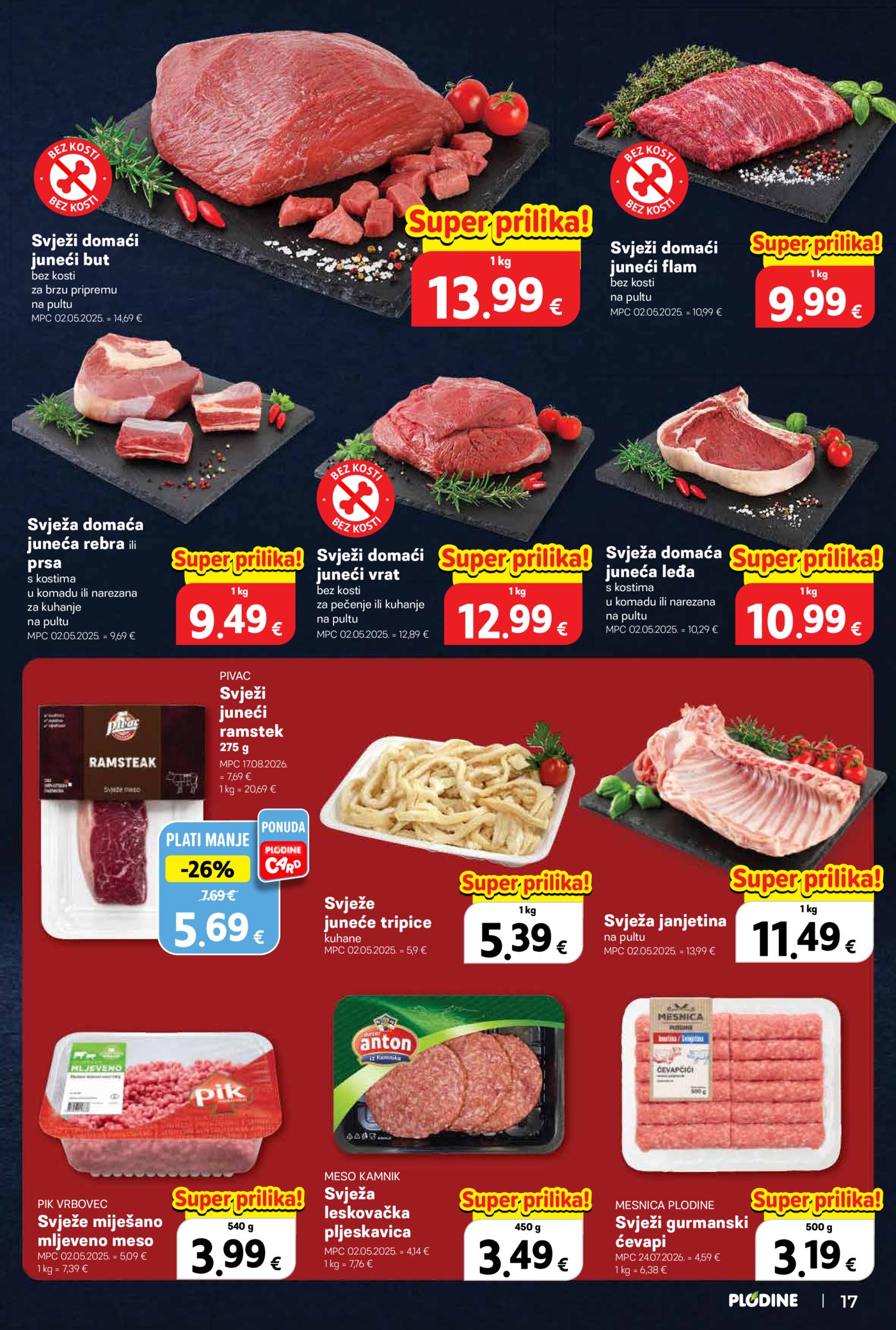 Plodine katalog Akcija 28.10. - 03.11.2026.