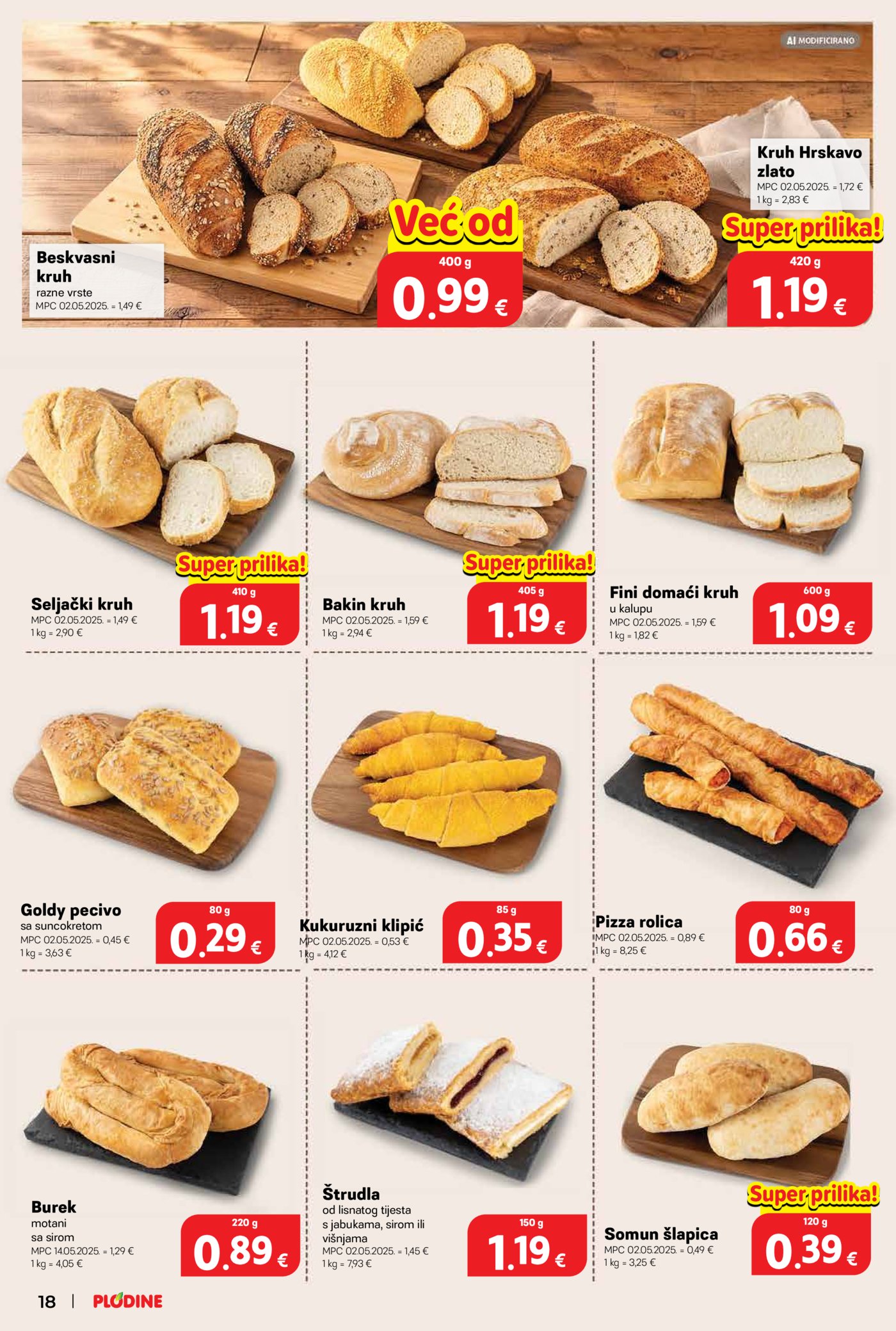 Plodine katalog Akcija 28.10. - 03.11.2026.