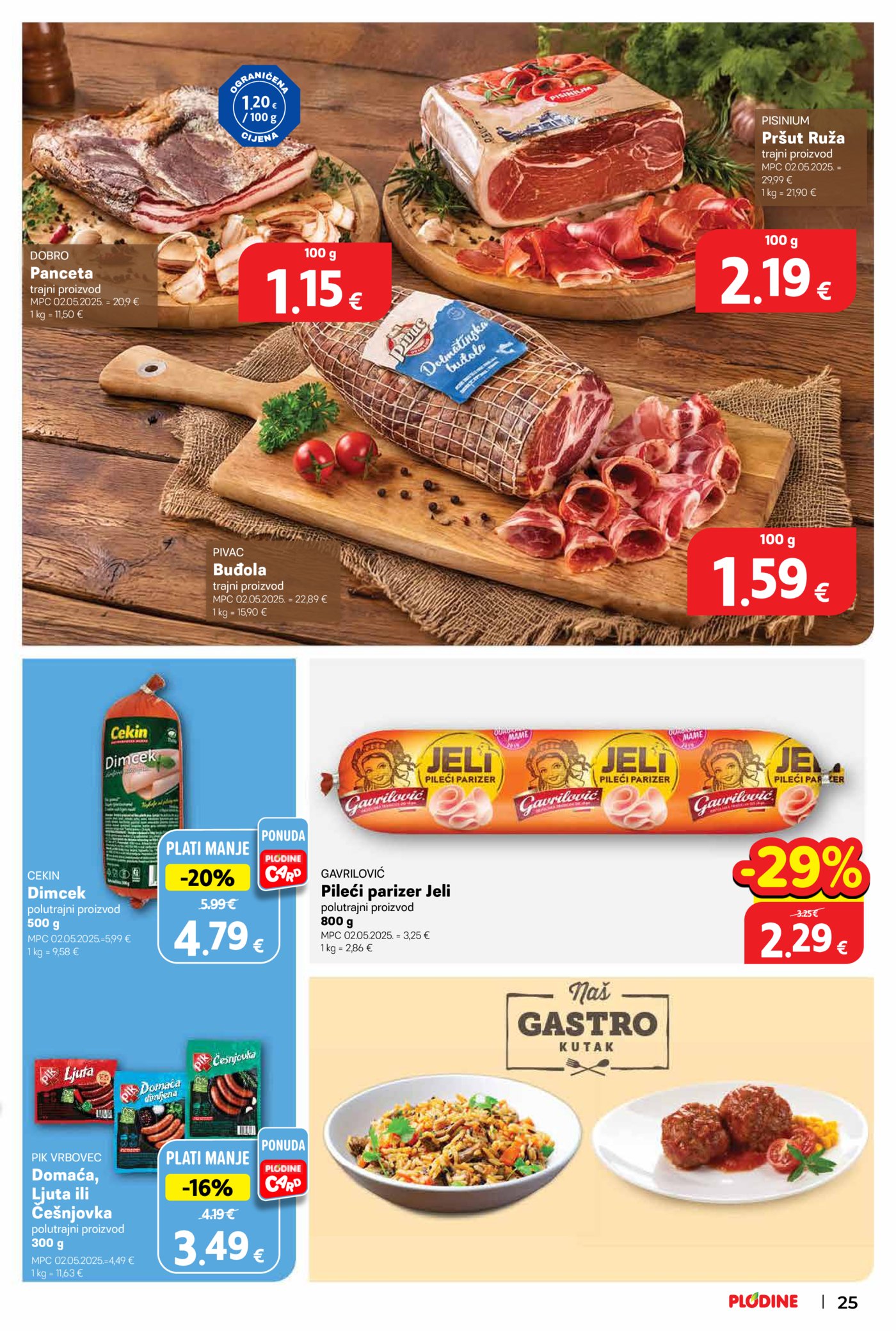 Plodine katalog Akcija 28.10. - 03.11.2026.