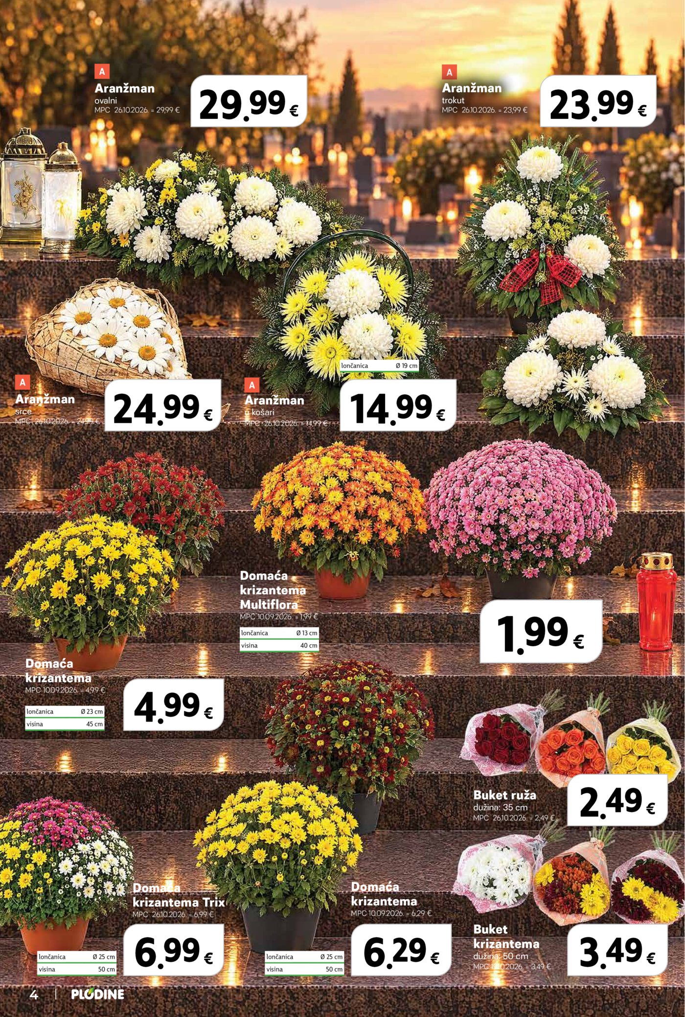 Plodine katalog Akcija 28.10. - 03.11.2026.