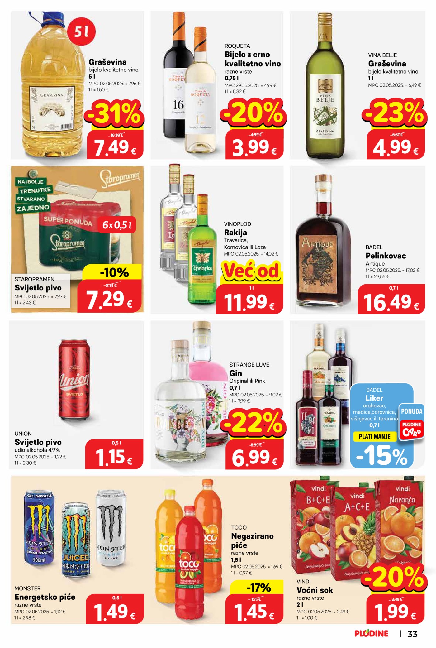 Plodine katalog Akcija 28.10. - 03.11.2026.