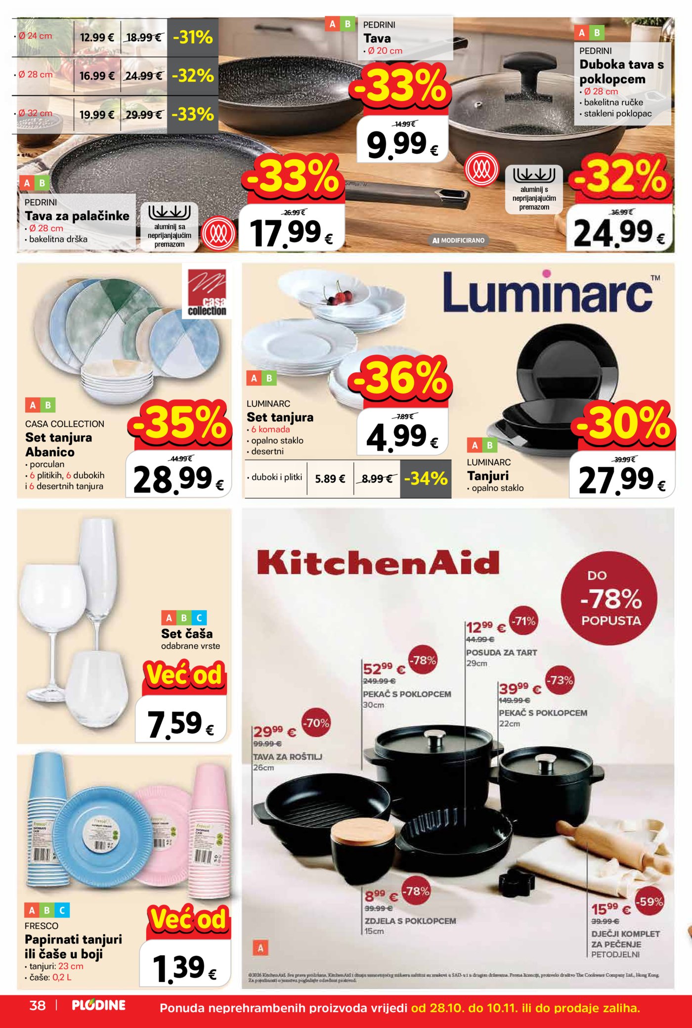 Plodine katalog Akcija 28.10. - 03.11.2026.