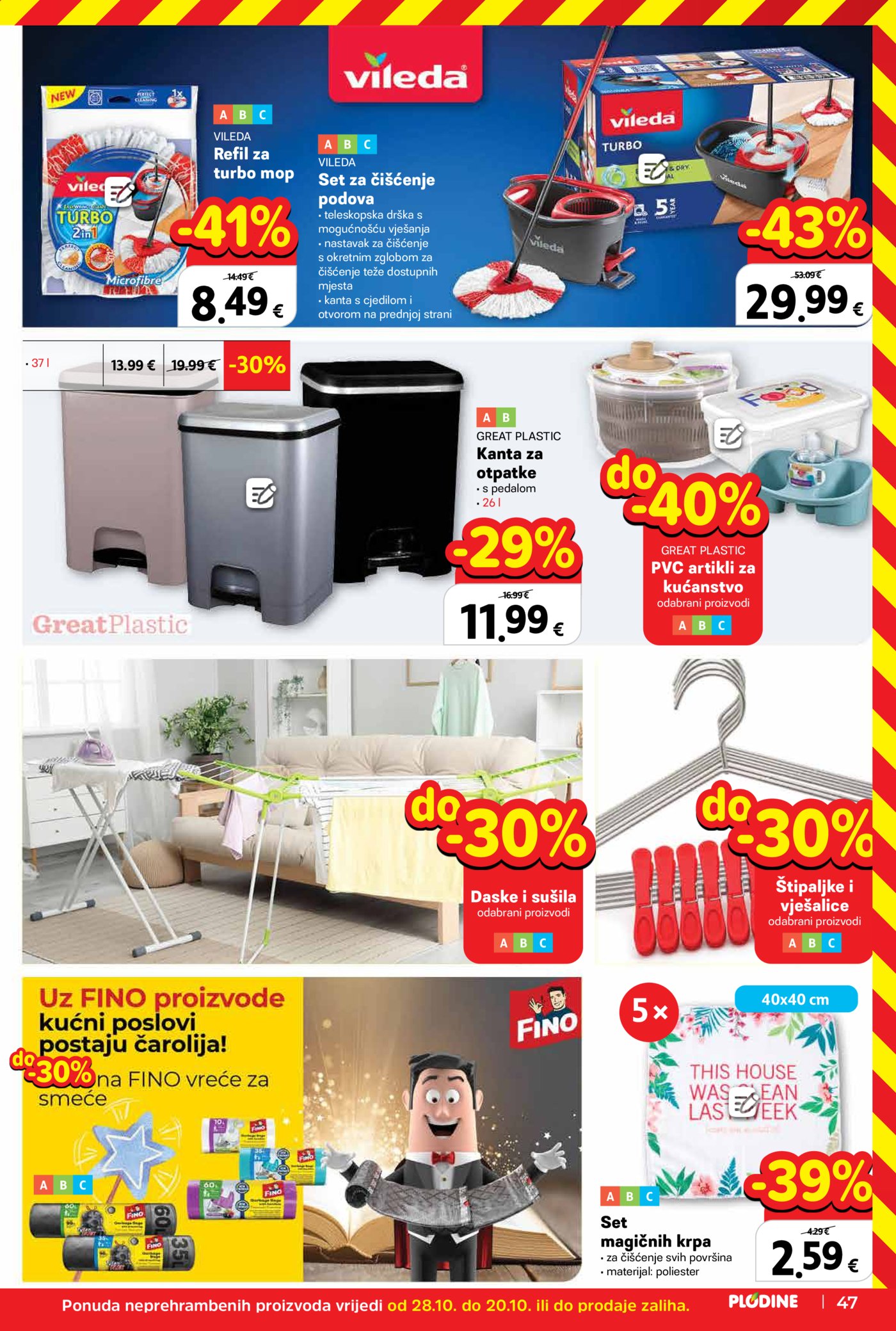 Plodine katalog Akcija 28.10. - 03.11.2026.