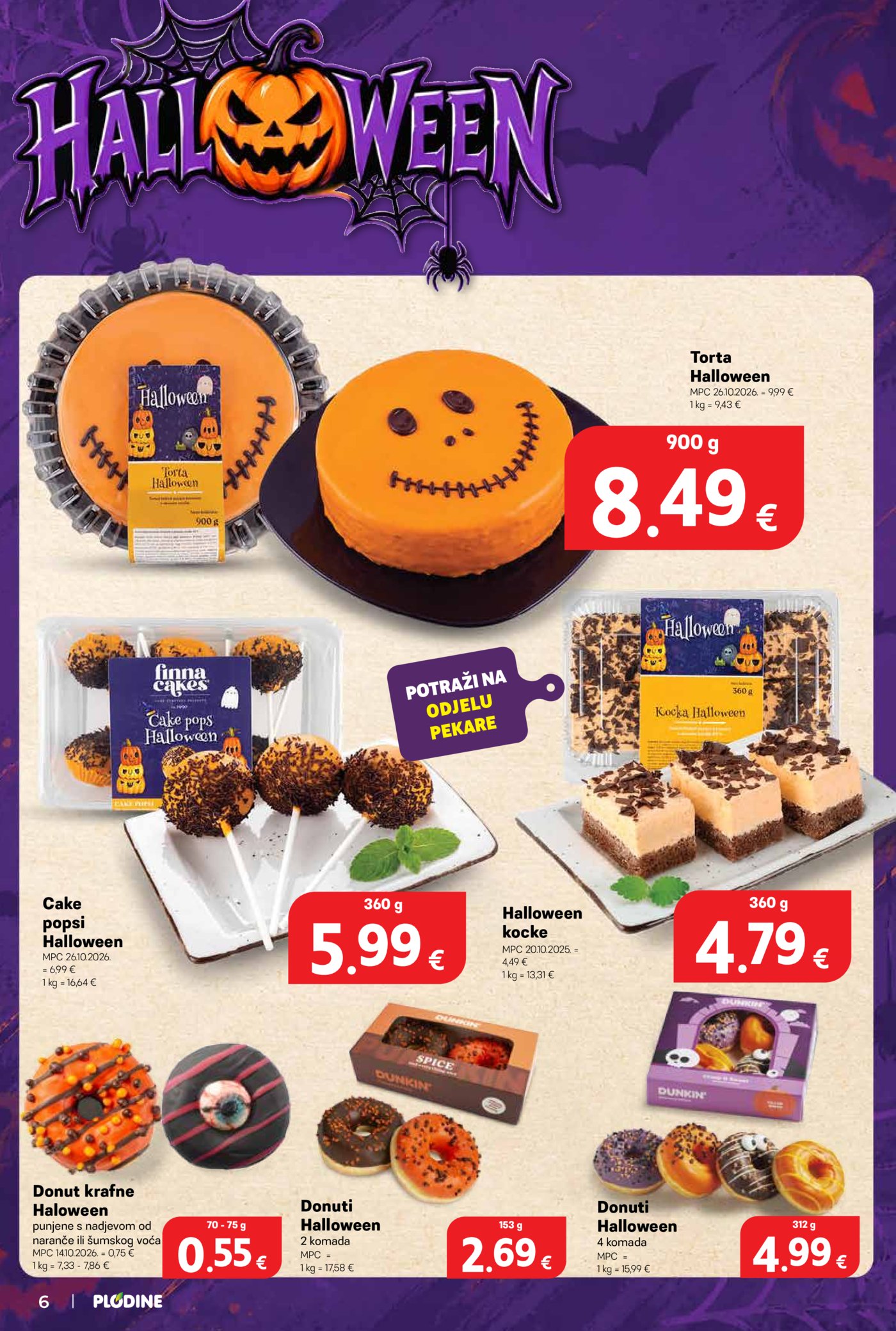 Plodine katalog Akcija 28.10. - 03.11.2026.