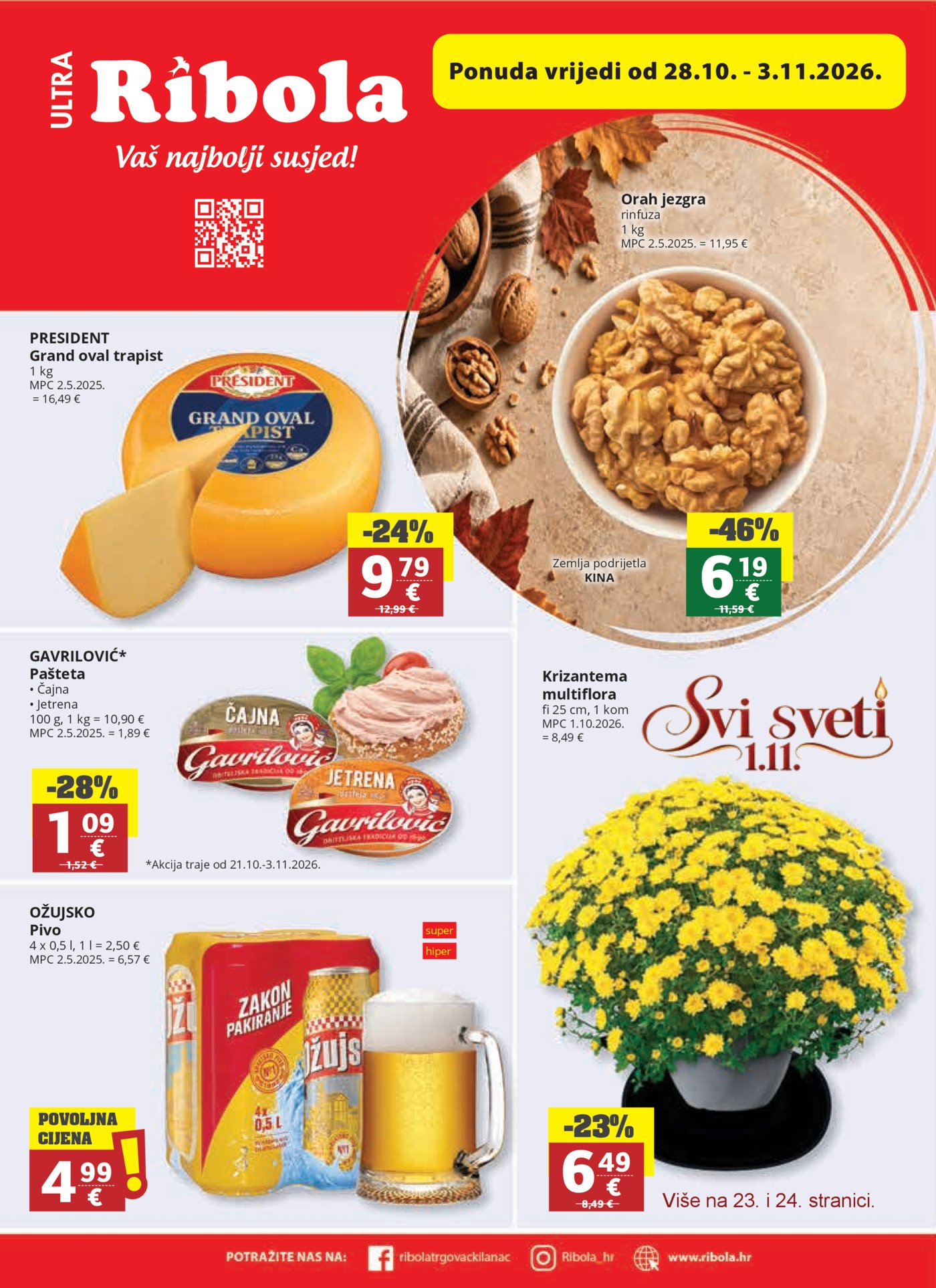 Ribola katalog Akcija 28.10. - 03.11.2026.