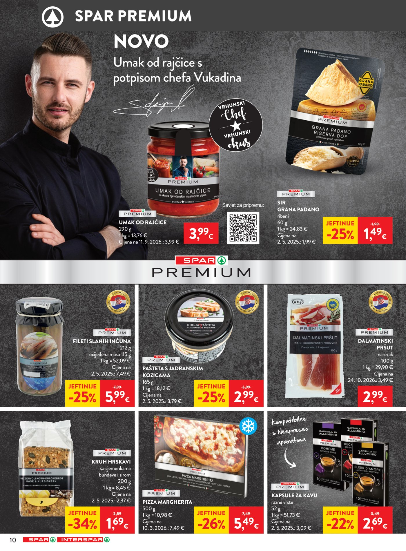 Spar interspar katalog Akcija 28.10. - 03.11.2026.