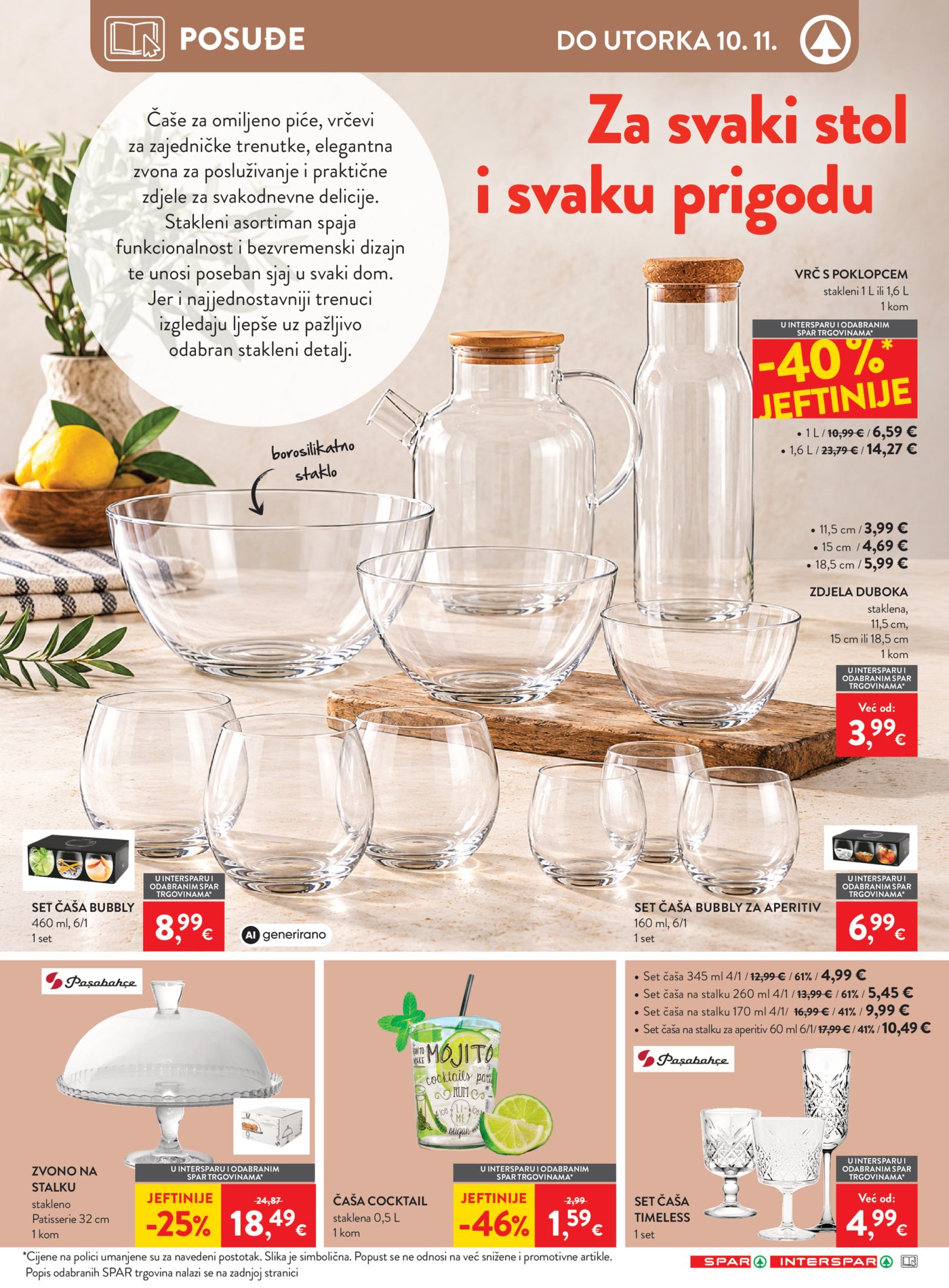 Spar interspar katalog Akcija 28.10. - 03.11.2026.