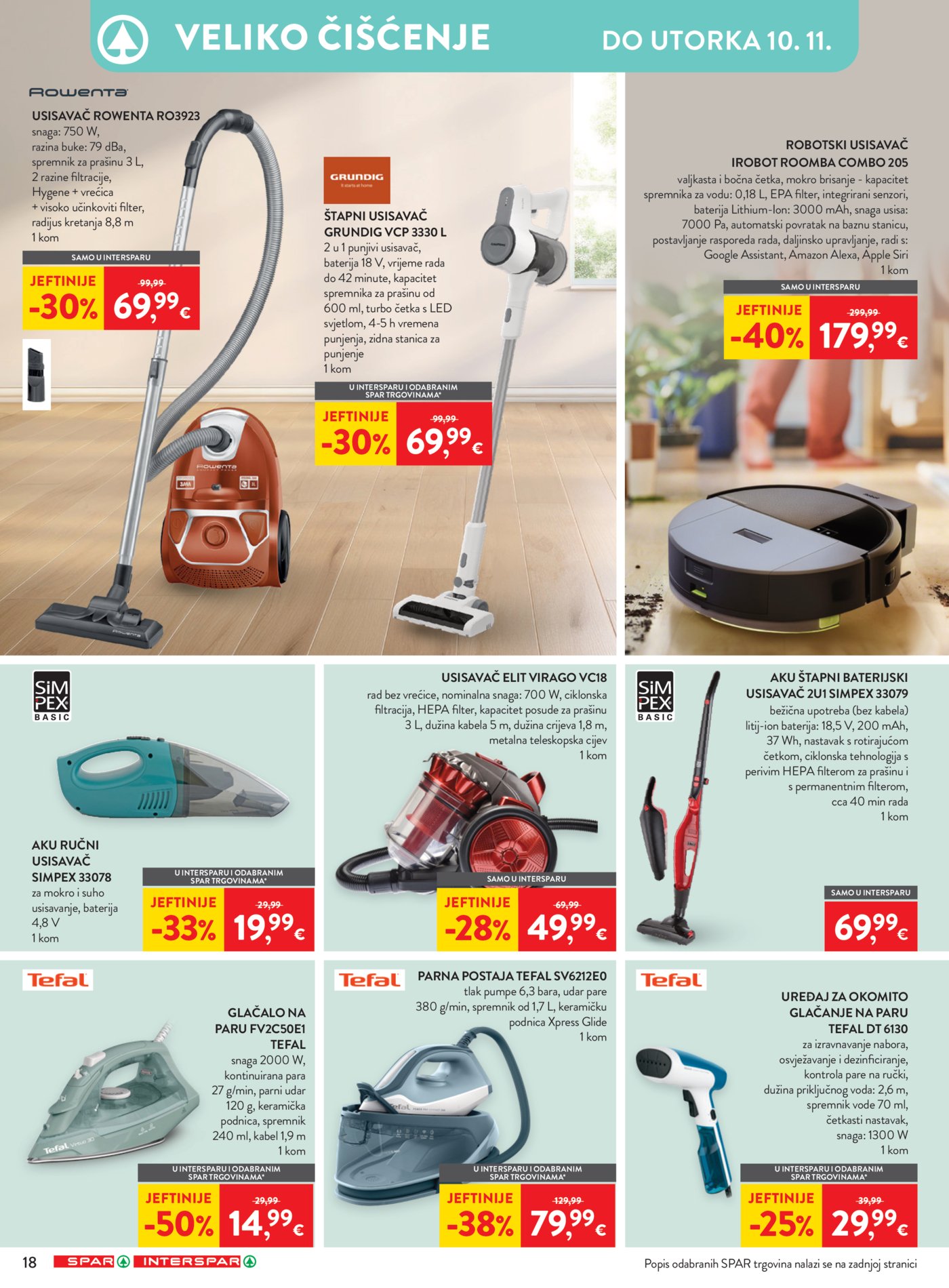 Spar interspar katalog Akcija 28.10. - 03.11.2026.