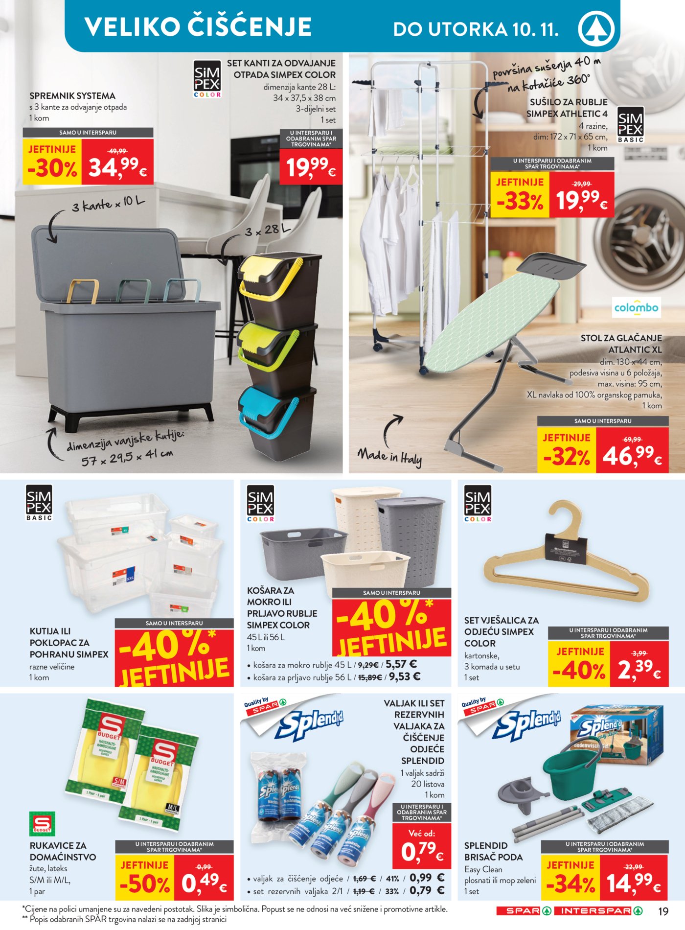 Spar interspar katalog Akcija 28.10. - 03.11.2026.