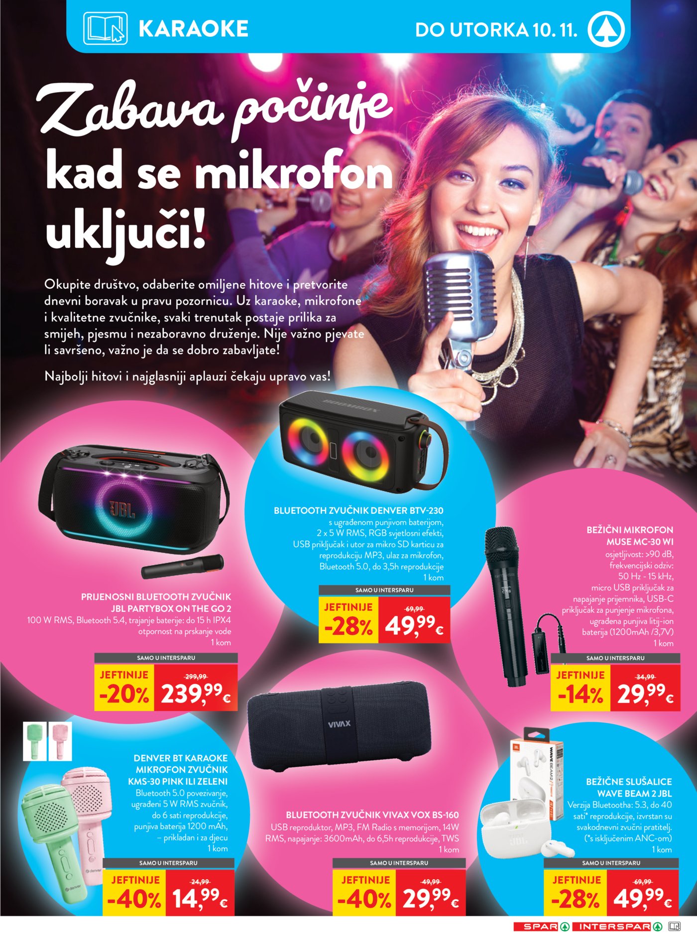 Spar interspar katalog Akcija 28.10. - 03.11.2026.