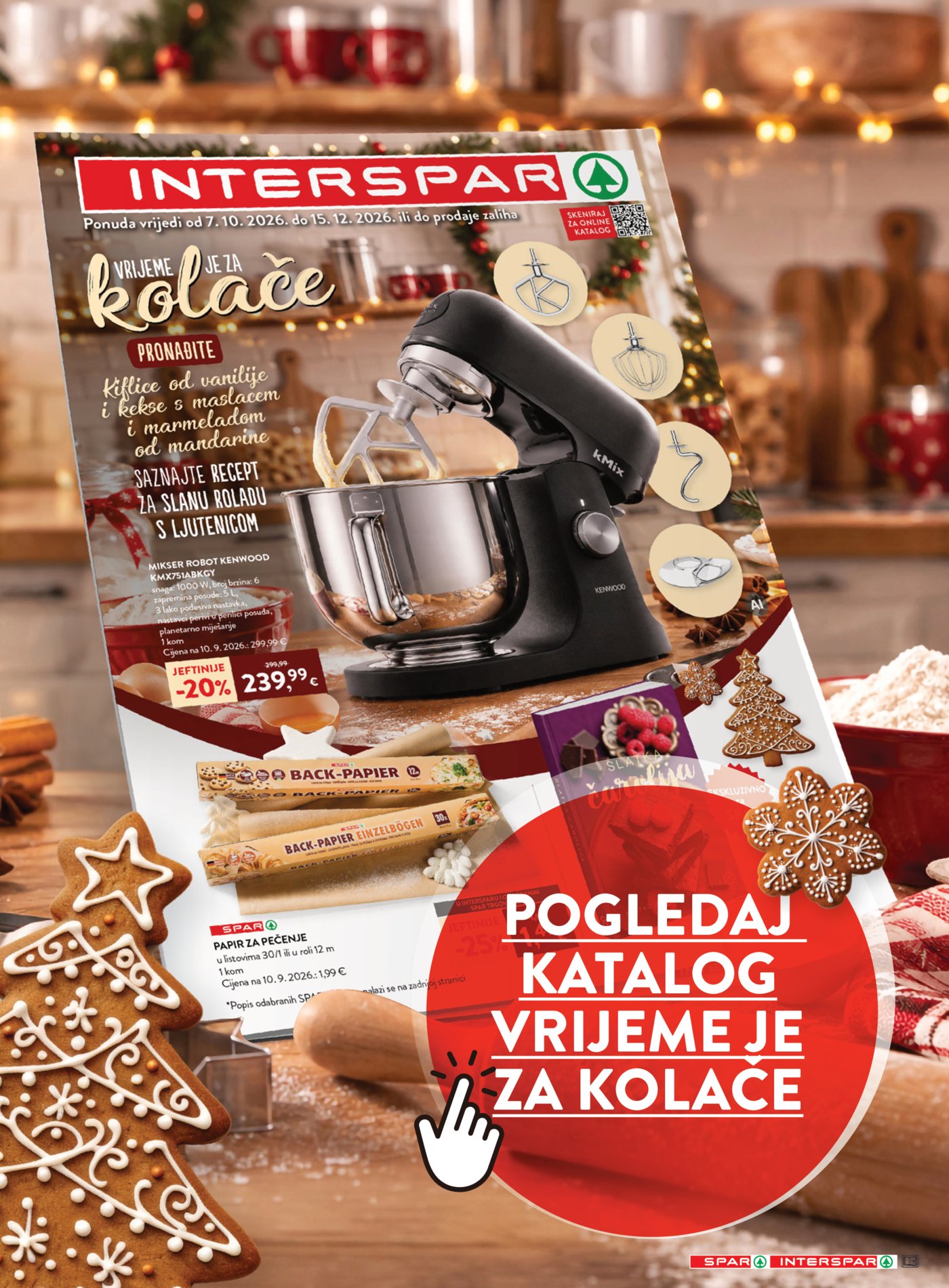Spar interspar katalog Akcija 28.10. - 03.11.2026.