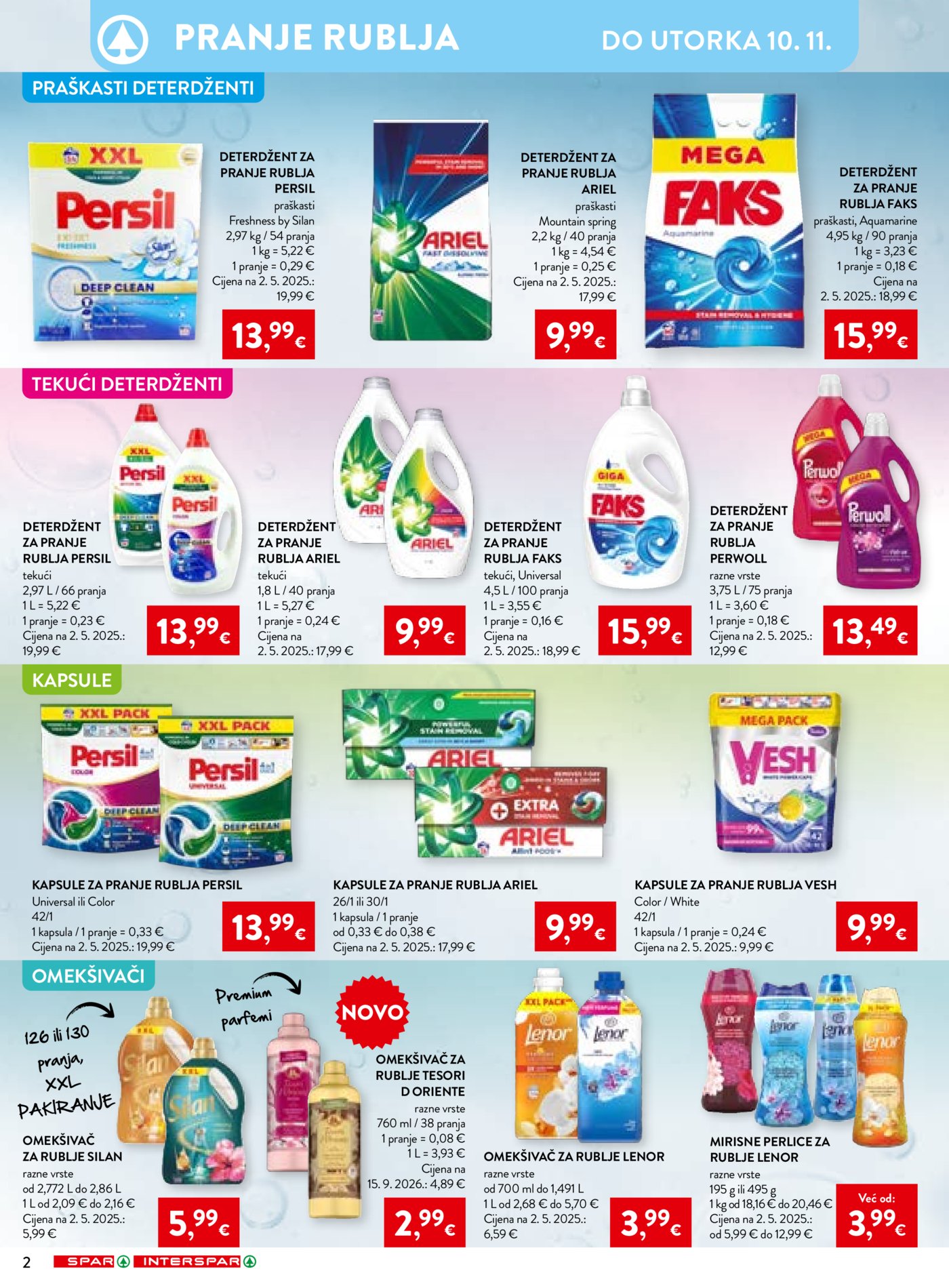 Spar interspar katalog Svježina 21.10. - 10.11.2026.