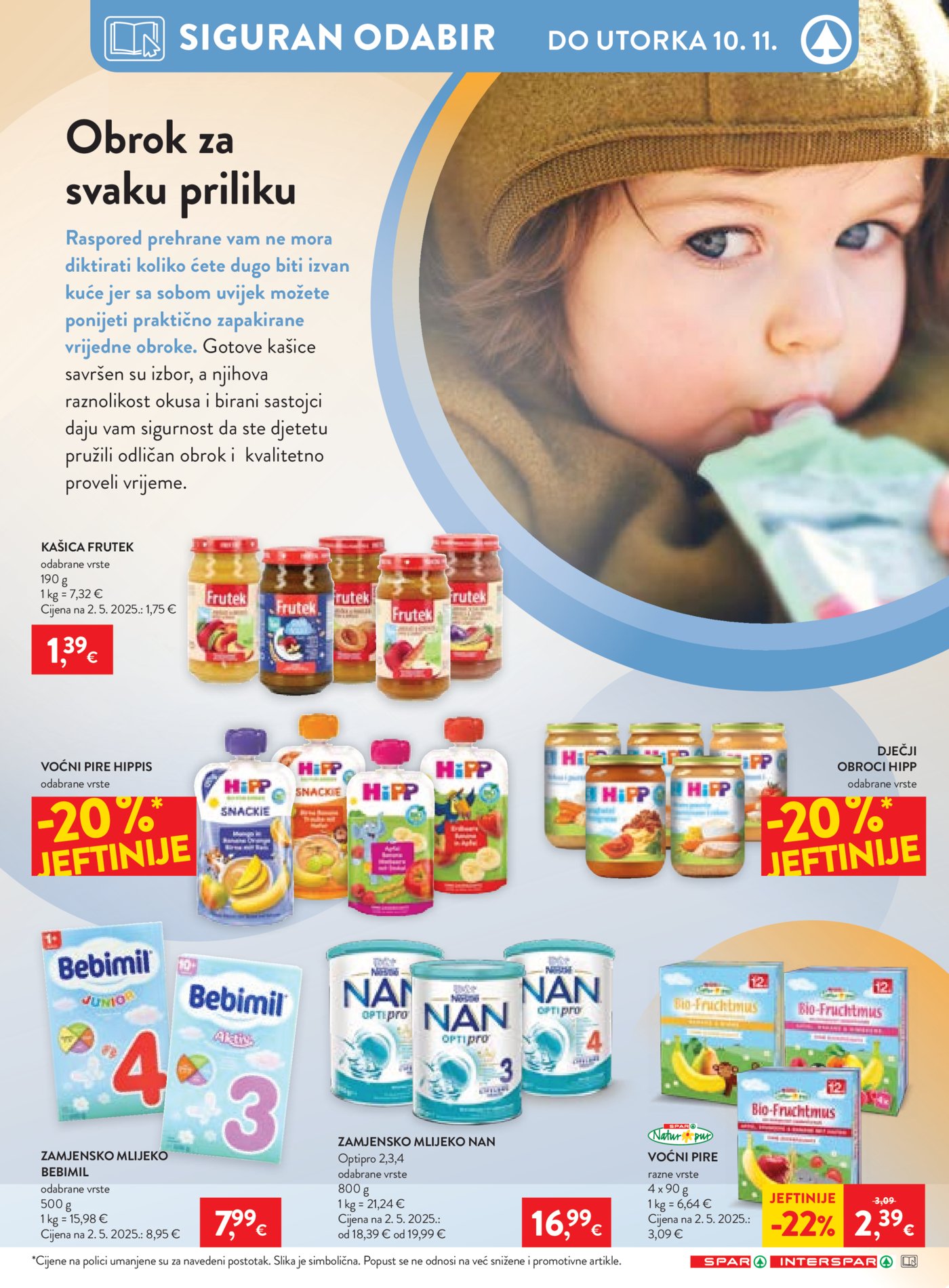 Spar interspar katalog Svježina 21.10. - 10.11.2026.