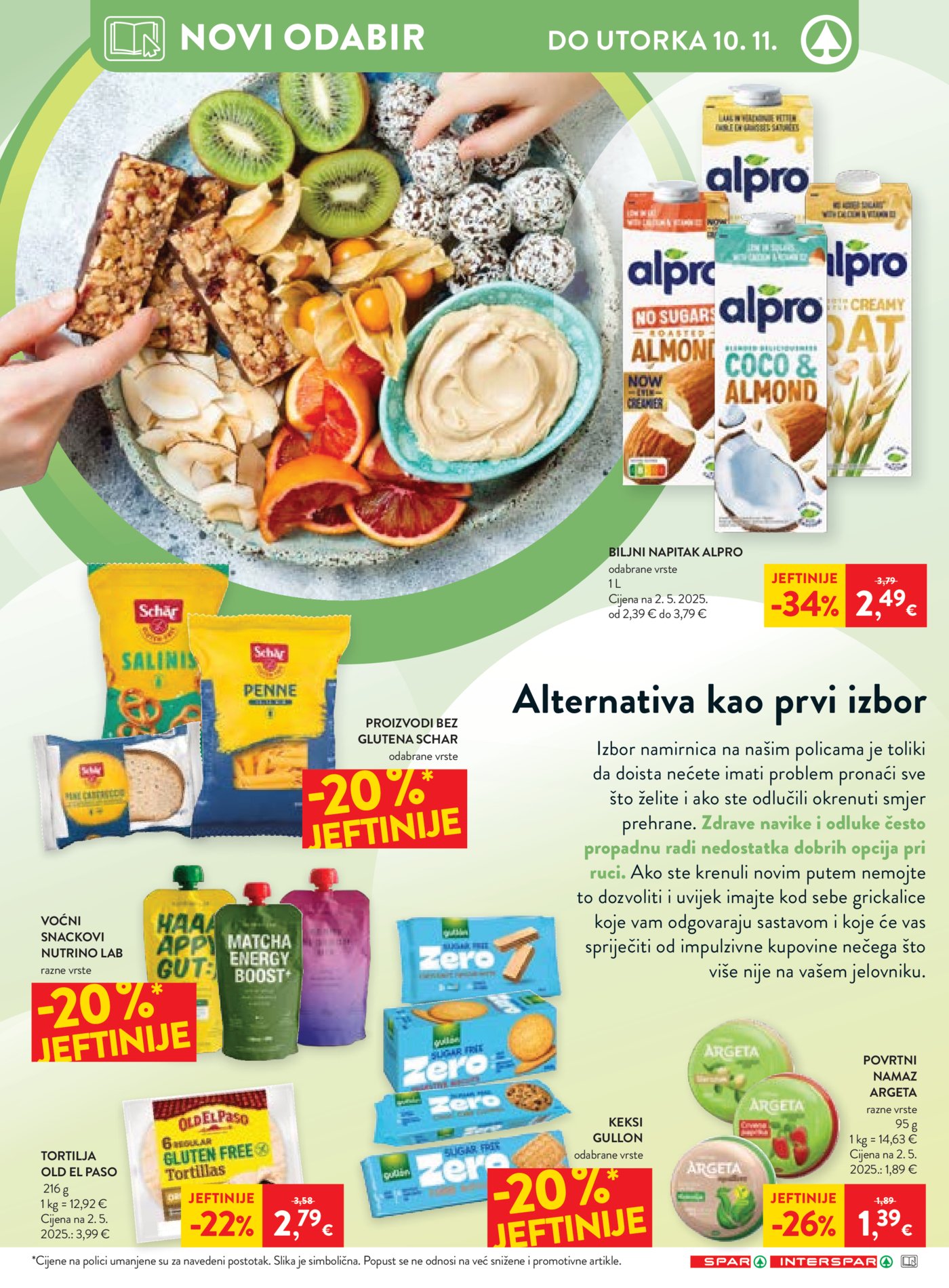 Spar interspar katalog Svježina 21.10. - 10.11.2026.
