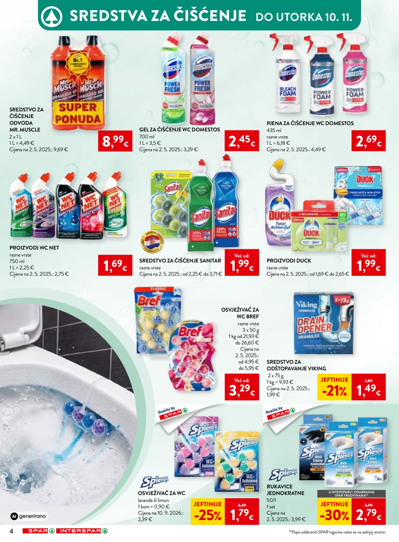 Spar interspar katalog Svježina 21.10. - 10.11.2026.