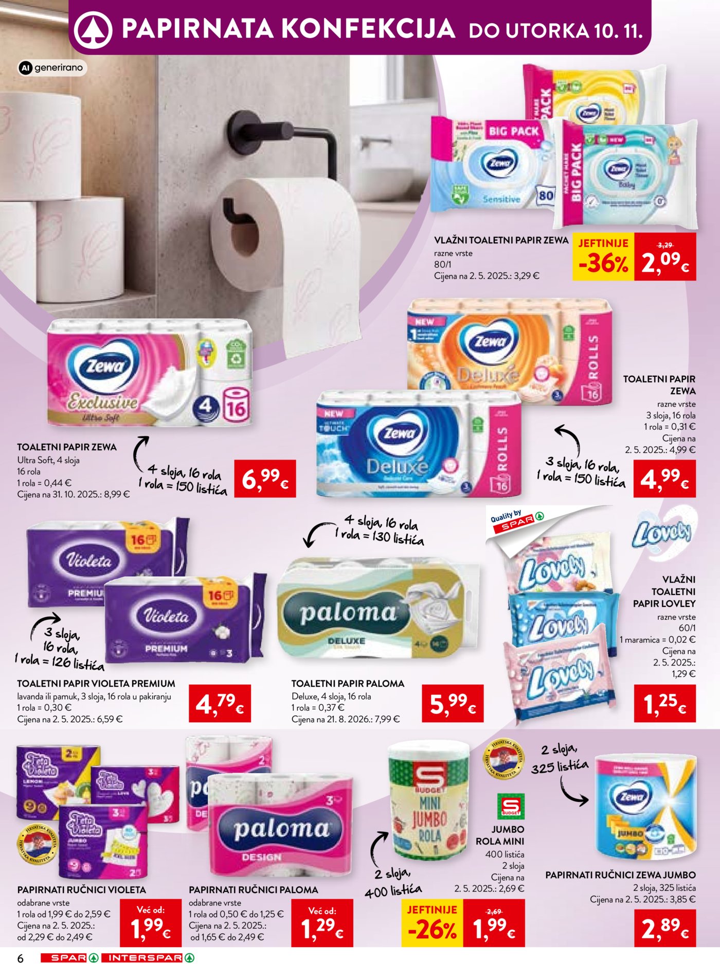 Spar interspar katalog Svježina 21.10. - 10.11.2026.