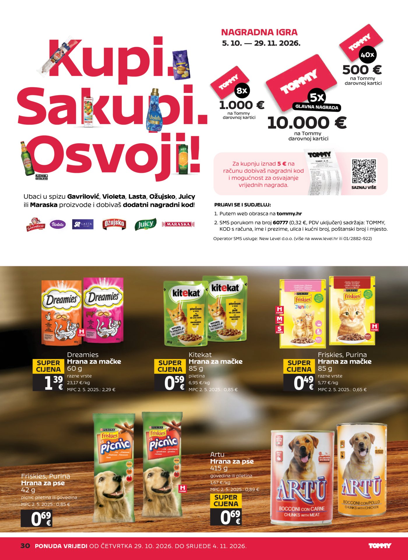 Tommy katalog Akcija 29.10.-04.11.2026.