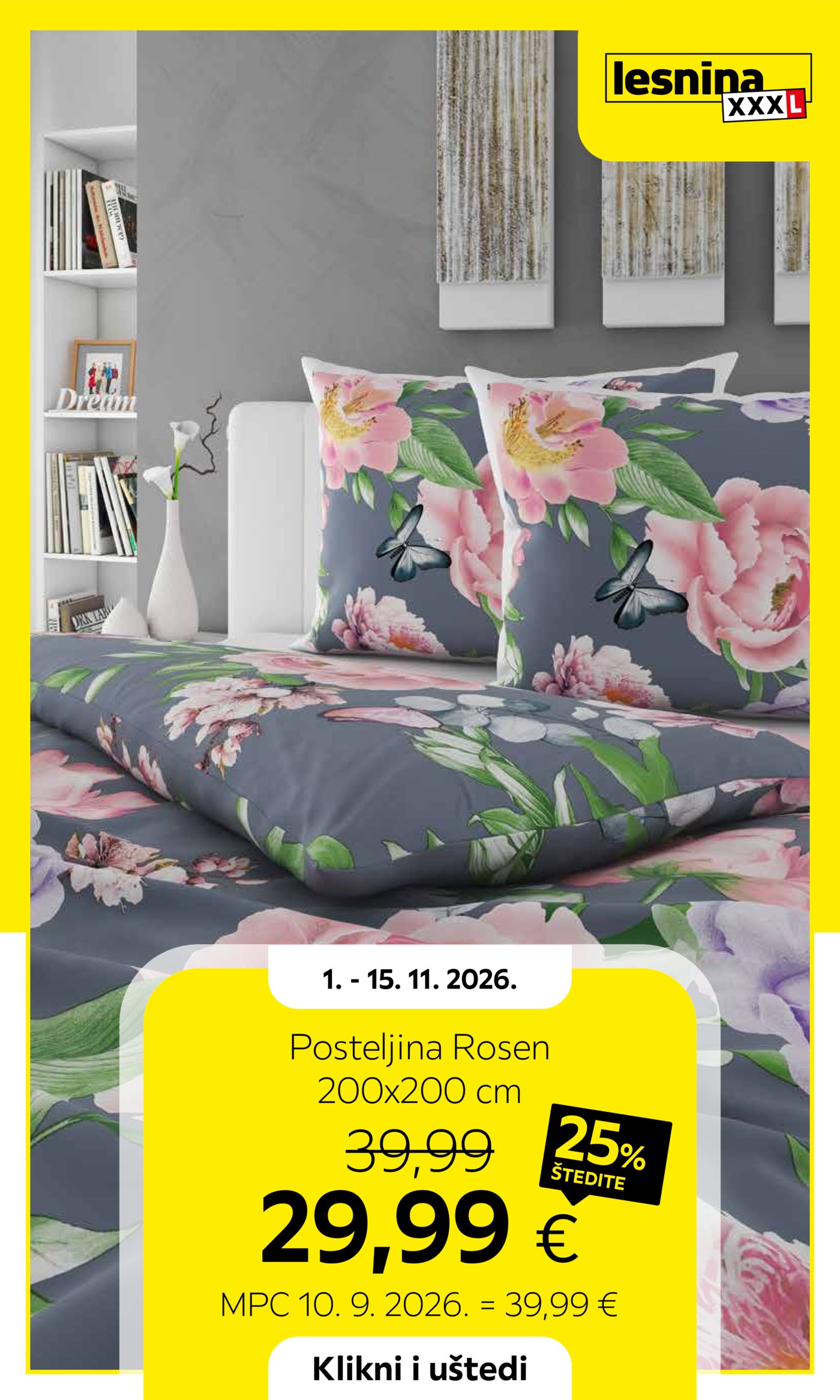 Lesnina katalog Akcija 01.11. - 15.11.2026.