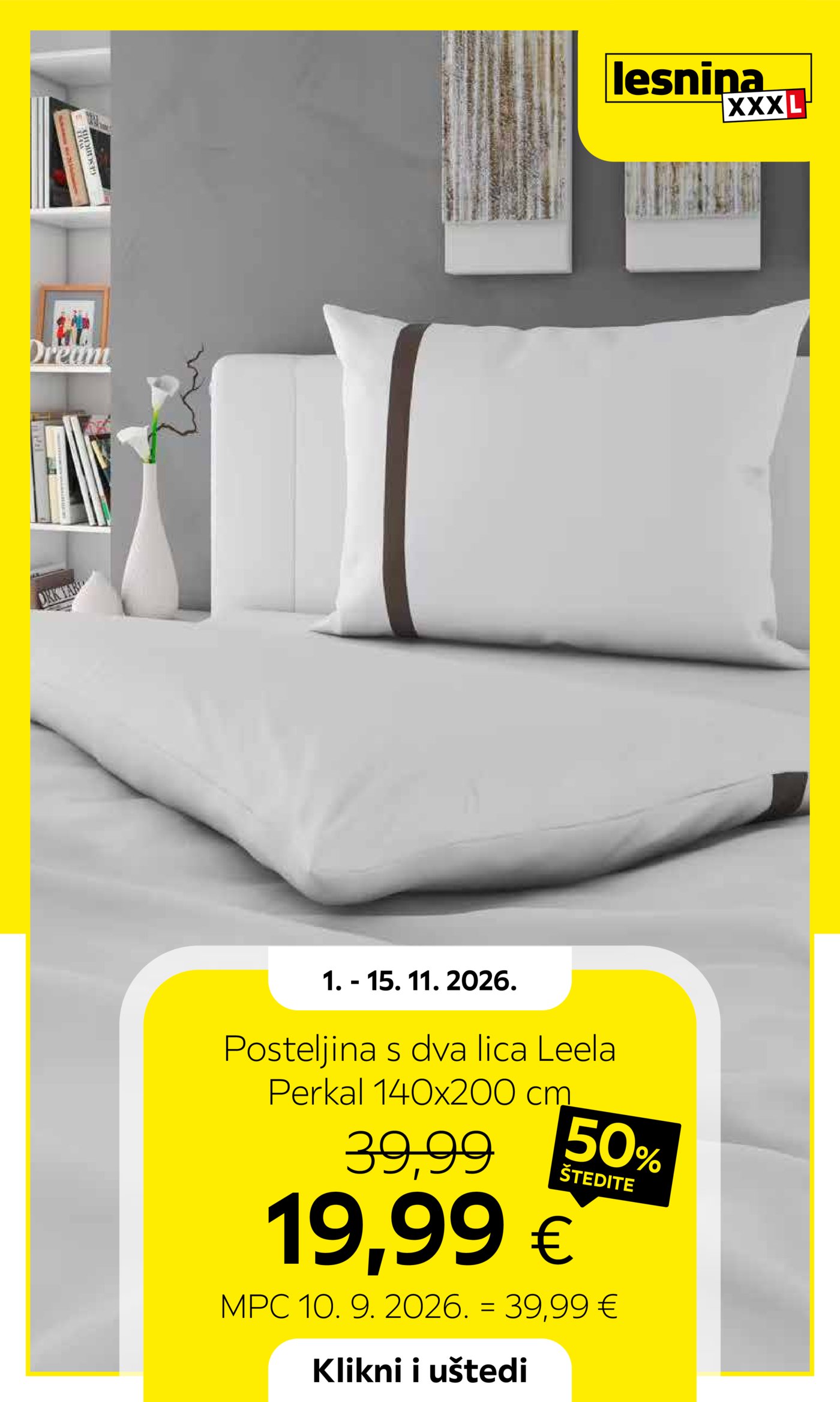 Lesnina katalog Akcija 01.11. - 15.11.2026.