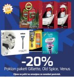 -20% Poklon paketi Gillette, Old Spice, Venus