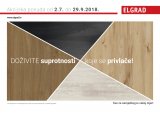 Elgrad katalog Akcija od 02.07. - 29.09.2018.