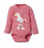 Bodi za bebe za djevojčice s otiskom veličine: 62-92 cm