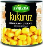Kukuruz šećerac u limenci Zvijezda 285 g
