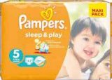 Dječje pelene Pampers Sleep&Play Junior ili Midi ili Maxi