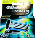 Nadomjesne britvice Gillette Mach3 4kom