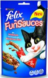 Dodatna hrana za odrasle mačke Felix Fun Sauces 5x15 g