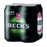 Pivo Beck's 4x0,4 l