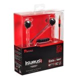 Slušalice TT eSports ISURUS PRO, Gaming, in ear, mikrofon, crno-crvene