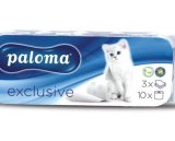 Toaletni papir Exclusive bijeli mirisni+tisak 3-sl. 10/1 Paloma