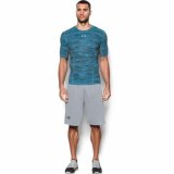 UA CoolSwitch Short Sleeve Compression Shirt, Meridian Blue