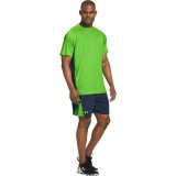 UA HeatGear Flyweight Run Short Sleeve, Gecko Green